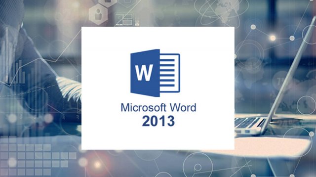 microsoft word 2013